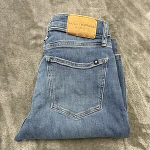Lucky Brand Jeans Womens 8/29 Regular Blue Ava Mid Rise Boot Denim Pants